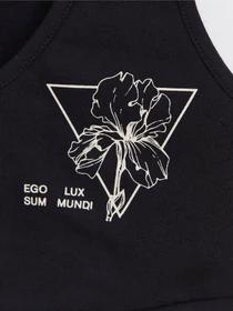 Футболки и поло Conte Elegant модель 20С-1472ТСП-black-flower Фото
