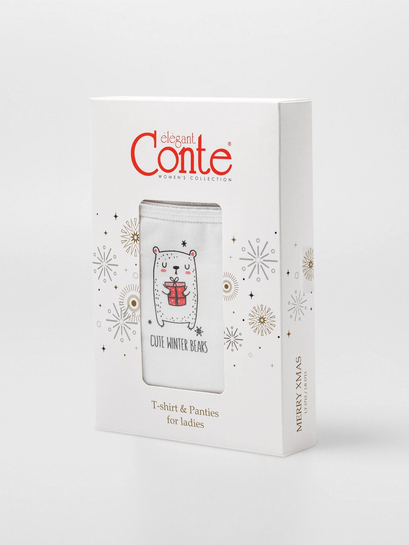 Одежда для дома и сна Conte Elegant Ce Merry Xmas модель 21С-18ТСП-21С-17ТСП-red-ice Одежда для дома и сна Conte Elegant Ce Merry Xmas модель 21С-18ТСП-21С-17ТСП-red-ice Фото