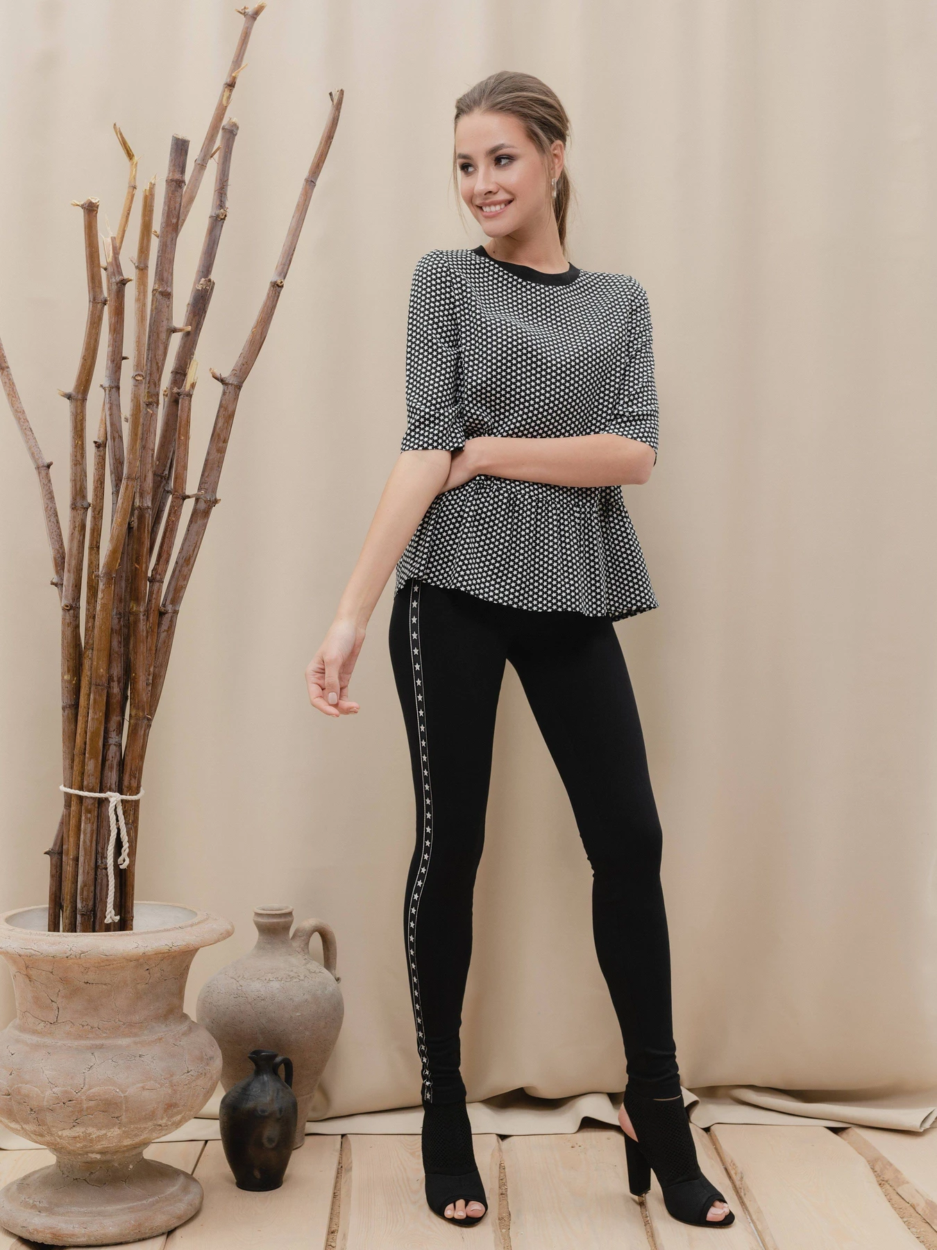 Штани Conte Elegant HOLLYWOOD модель 18C-690СП-black Штани Conte Elegant HOLLYWOOD модель 18C-690СП-black Фото