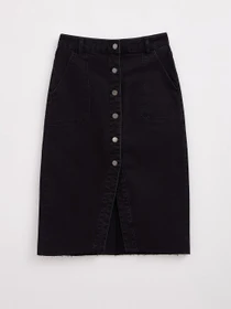 Юбки Conte Elegant модель CON-439-washed black Фото