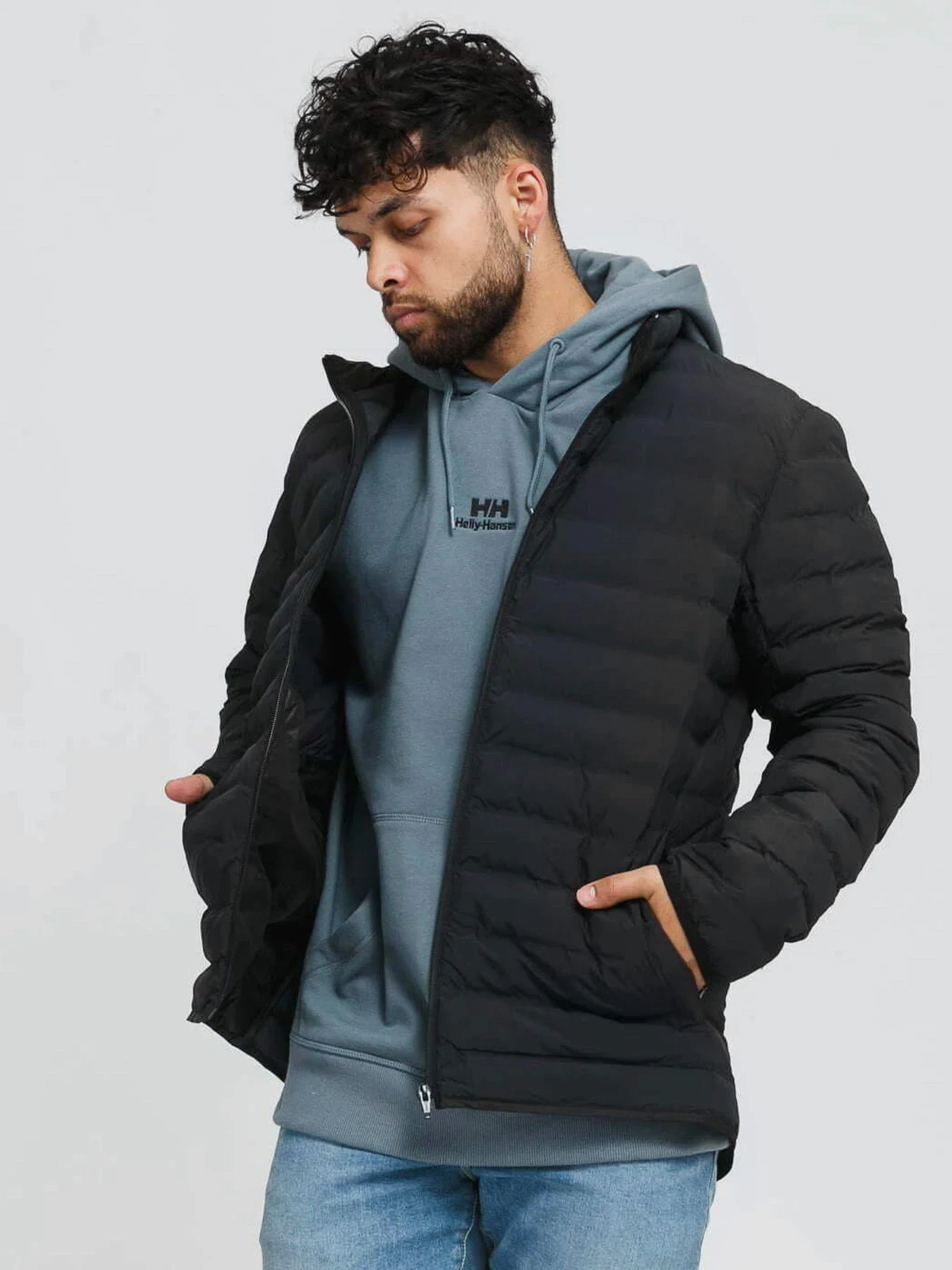 Куртки та дублянки Helly Hansen Mono Material Hooded Insulator модель 53495-991 Куртки та дублянки Helly Hansen Mono Material Hooded Insulator модель 53495-991 Фото