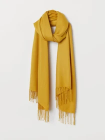 Шарфы и платки H&M модель 0680391_жовтий Фото