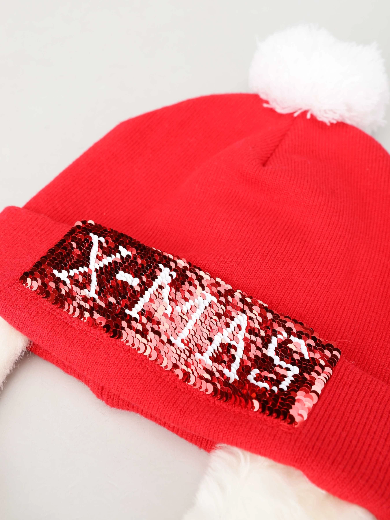 Шапки та кепки H&M модель 0769067_червоний комб. Шапки та кепки H&M модель 0769067_червоний комб. Фото