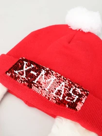 Шапки та кепки H&M модель 0769067_червоний комб. Фото