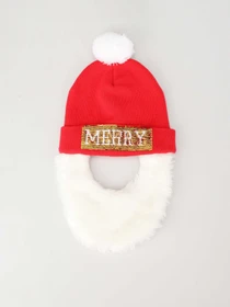 Шапки та кепки H&M модель 0769067_червоний комб. Фото