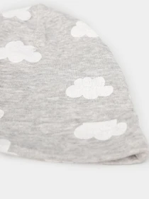 Шапки та кепки H&M модель 0708028_с.сірий з білим Фото