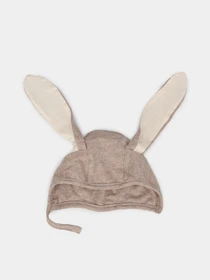Шапки та кепки H&M модель 0905834_бежевий з с.бежевим Фото