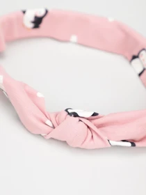 Шапки и кепки H&M модель 0896107_рожевий комб. Фото