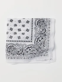 Шарфи та хустки H&M модель 0755487_білий з чорним Фото