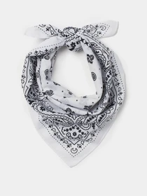 Шарфи та хустки H&M модель 0755487_білий з чорним Фото