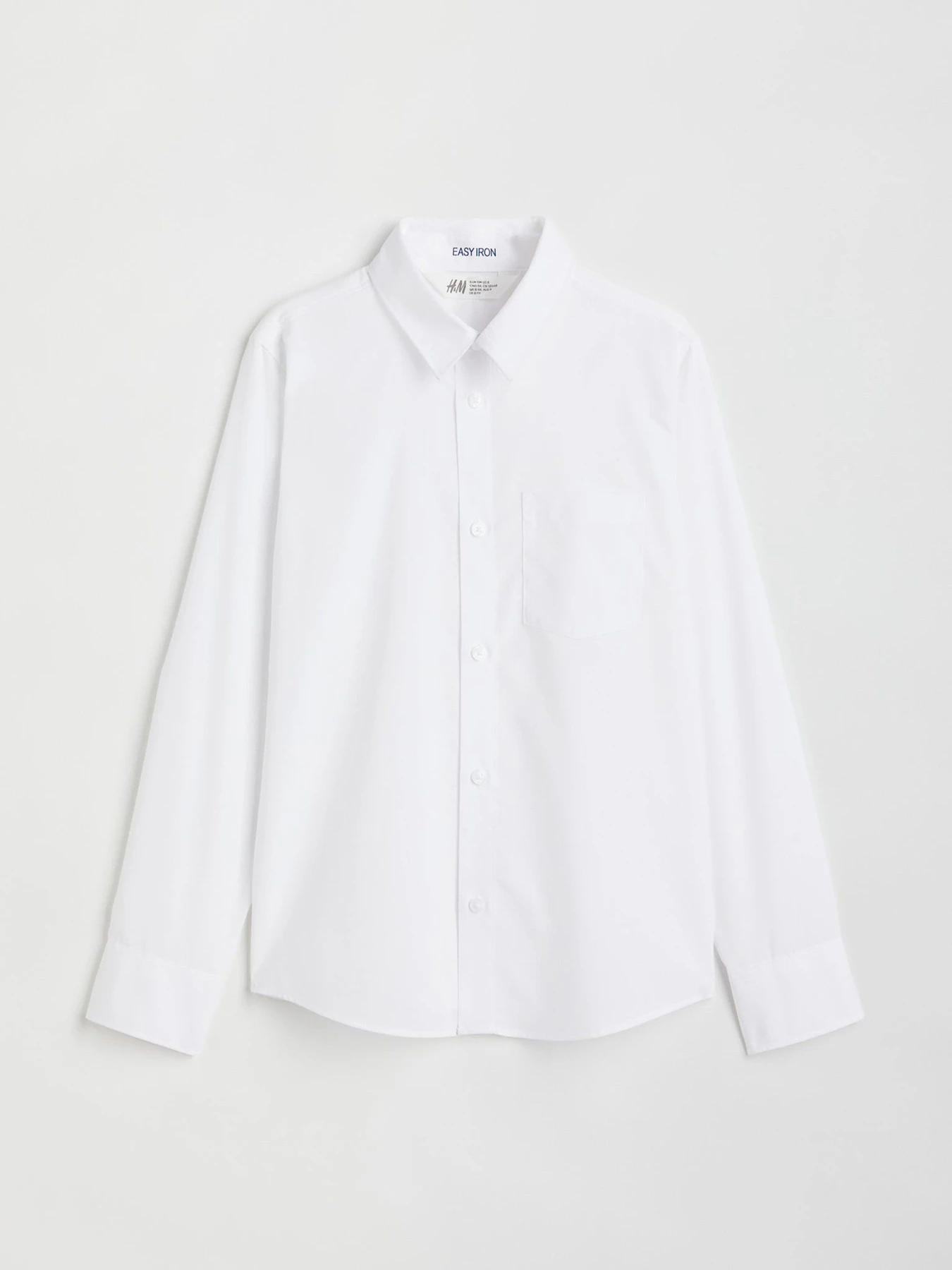 Рубашки H&M модель 0337777_білий Рубашки H&M модель 0337777_білий Фото