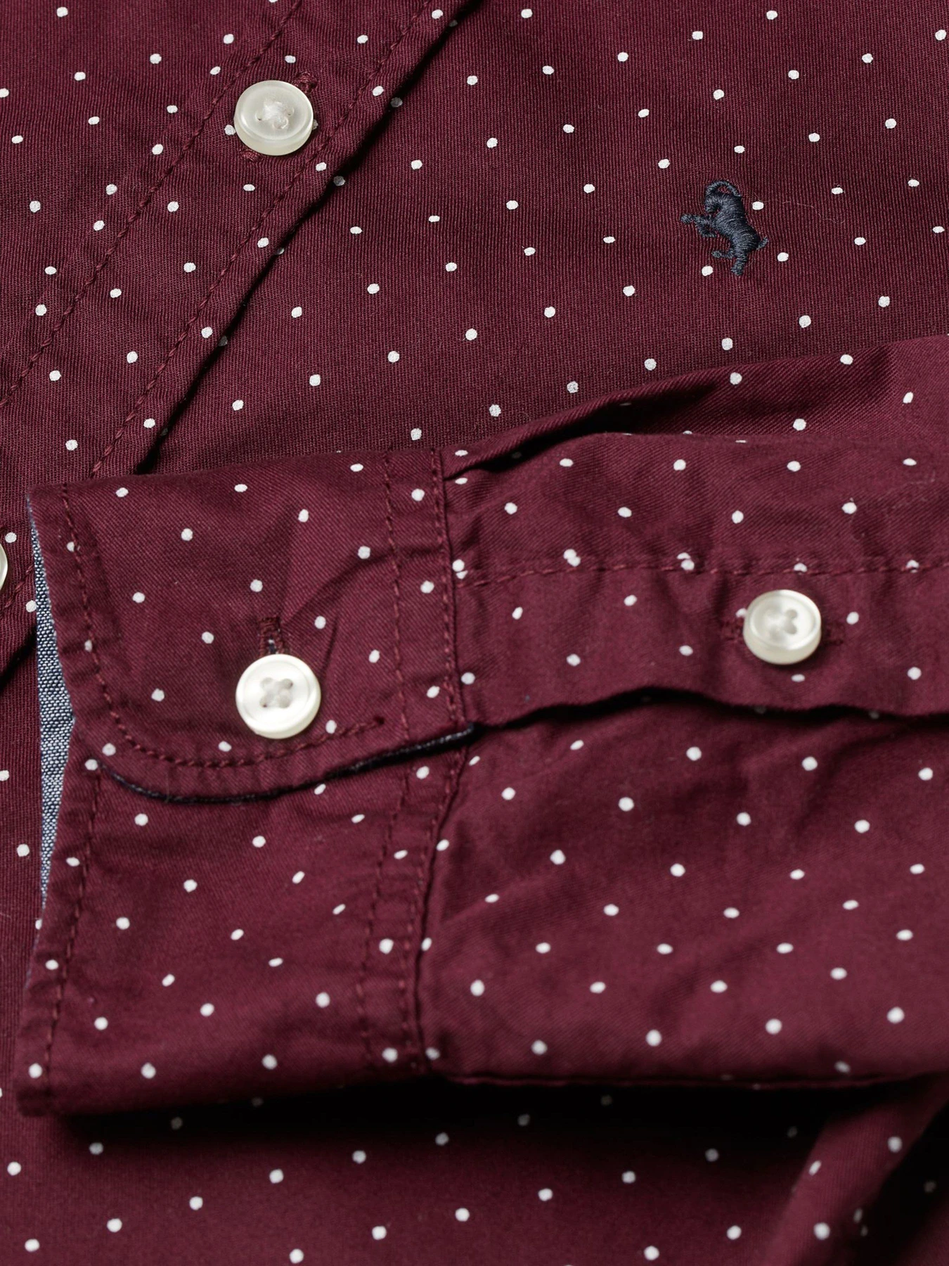 Рубашки H&M модель 0866126_бордовий комб. Рубашки H&M модель 0866126_бордовий комб. Фото