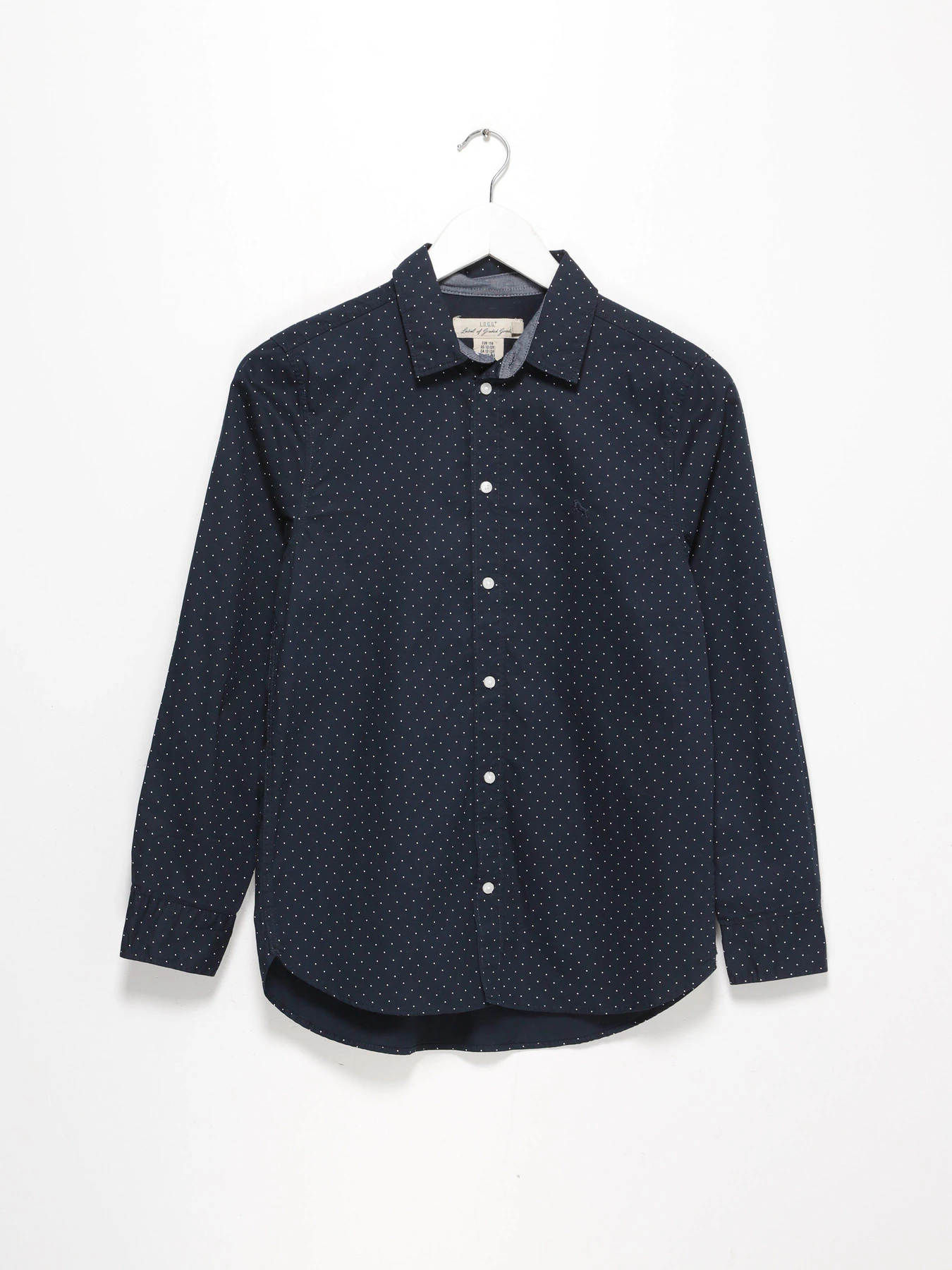 Рубашки H&M модель 0688464_т.синій комб. Рубашки H&M модель 0688464_т.синій комб. Фото