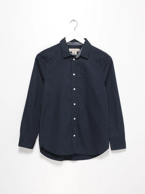 Рубашки H&M модель 0688464_т.синій комб. Фото
