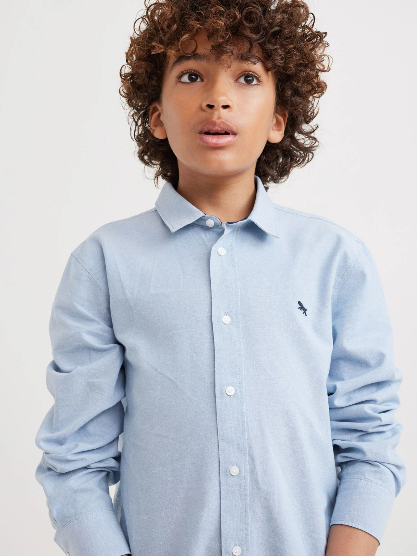 Рубашки H&M модель 0688464_с.синій Фото
