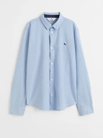 Рубашки H&M модель 0688464_с.синій Фото