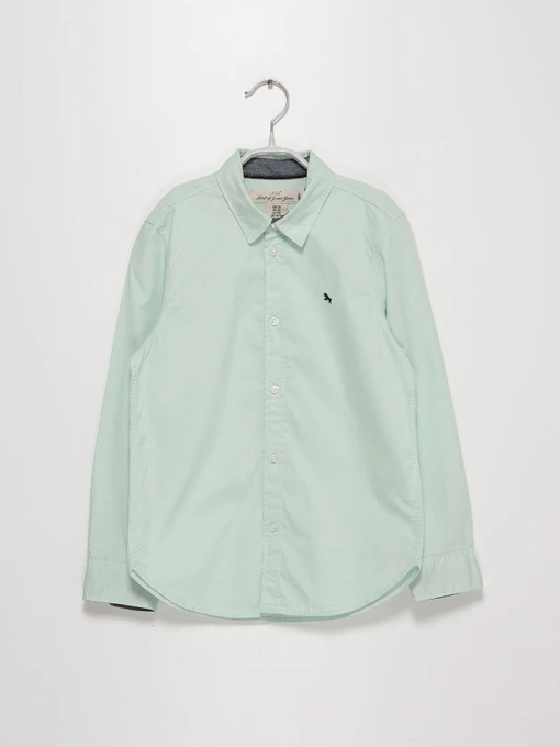 Рубашки H&M модель 0813060_с.зелений Фото