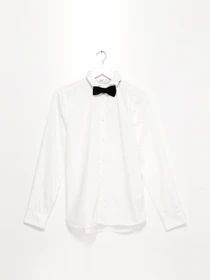 Рубашки H&M модель 0754344_білий з чорним Фото