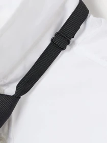 Рубашки H&M модель 0755686_білий з чорним Фото