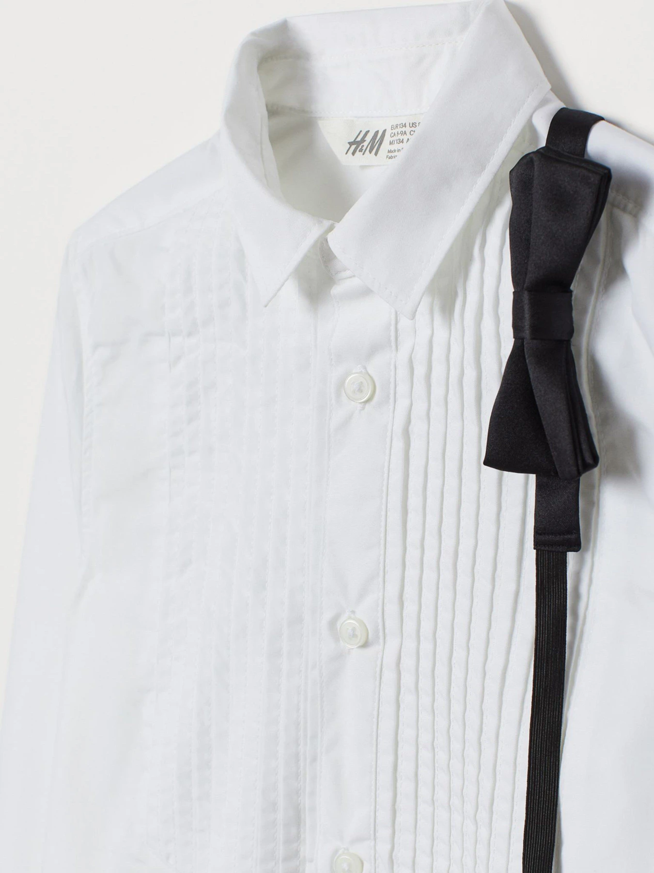 Сорочки H&M модель 0801128_білий_набір Сорочки H&M модель 0801128_білий_набір Фото