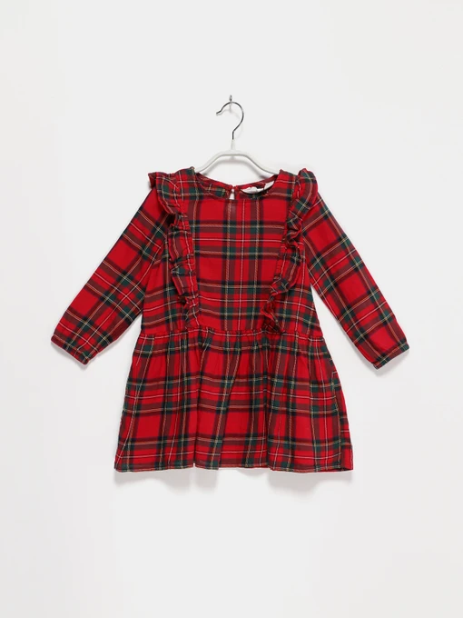 Платья H&M модель 0886628_червоний комб. Фото