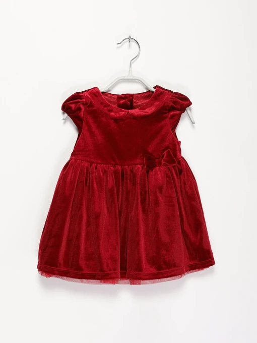 Брюки H&M модель 0889266_бордовий Фото