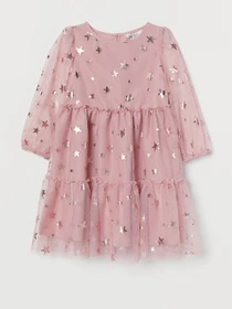 Сукні H&M модель 0872475_с.рожевий комб. Фото