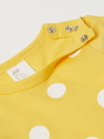 Платья H&M модель 0778169_жовтий з білим Фото