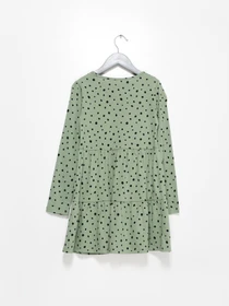 Платья H&M модель 0912312_оливковий з чорним Фото
