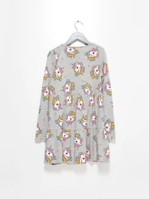 Платья H&M модель 0912312_сірий комб. Фото
