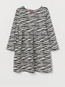 Платья H&M модель 0739672_сірий комб. Фото