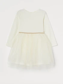 Платья H&M модель 0887930_молочний Фото