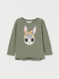 Худи и свитшоты H&M модель 0870525_хакі комб. Фото