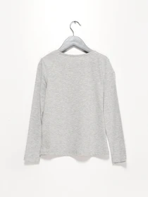 Худи и свитшоты H&M модель 0678157_сірий Фото