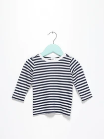 Худі та світшоти H&M модель 0743907_т.синій з білим Фото