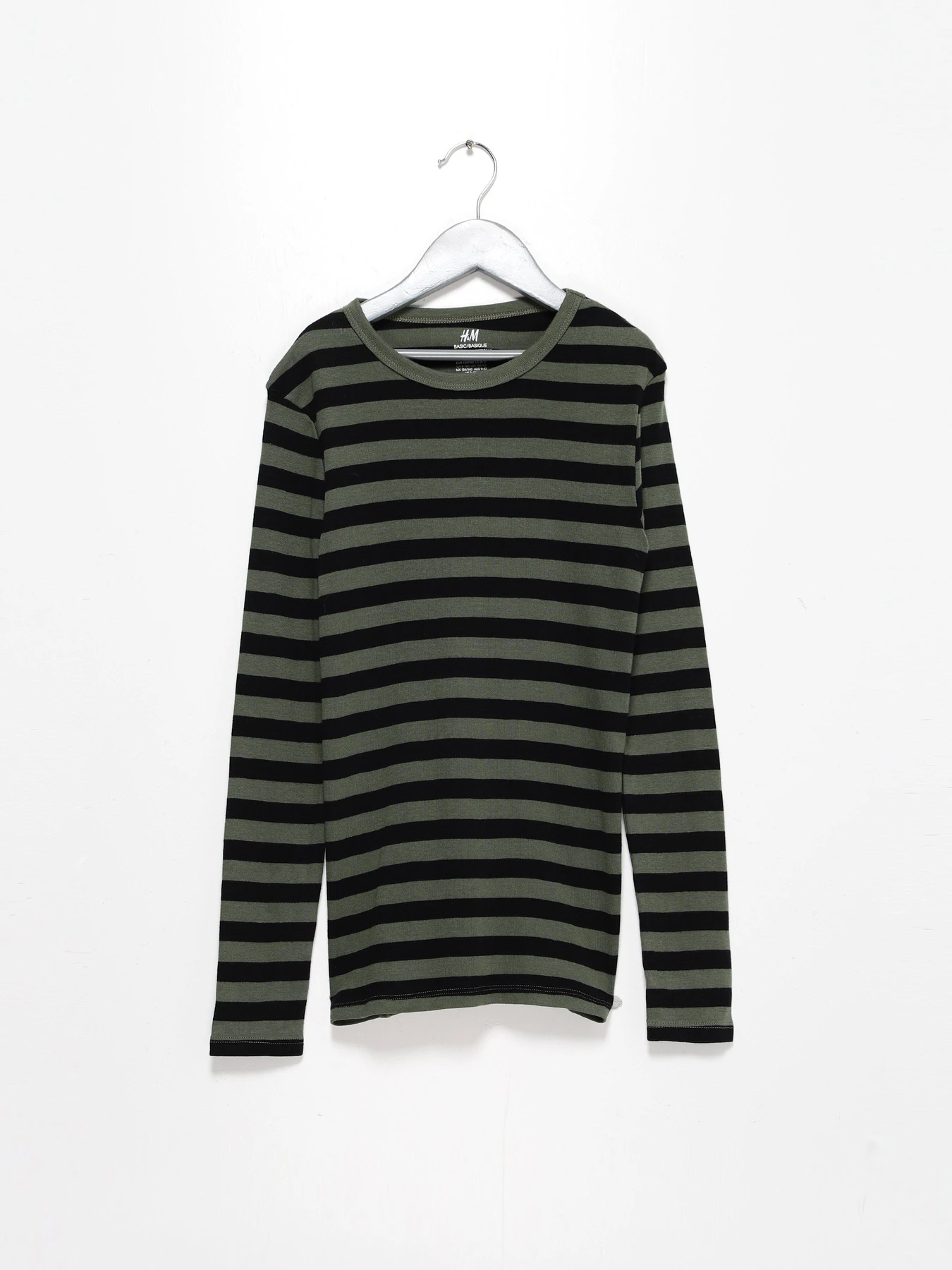 Худи и свитшоты H&M модель 0493836_хакі з чорним Фото