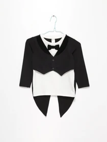 Худи и свитшоты H&M модель 0808966_чорний з білим Фото