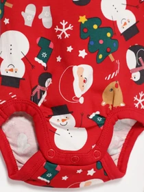 Одежда для младенцев H&M модель 0866482_червоний комб. Фото