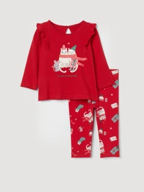 Одежда для младенцев H&M модель 0865790_червоний комб. Фото