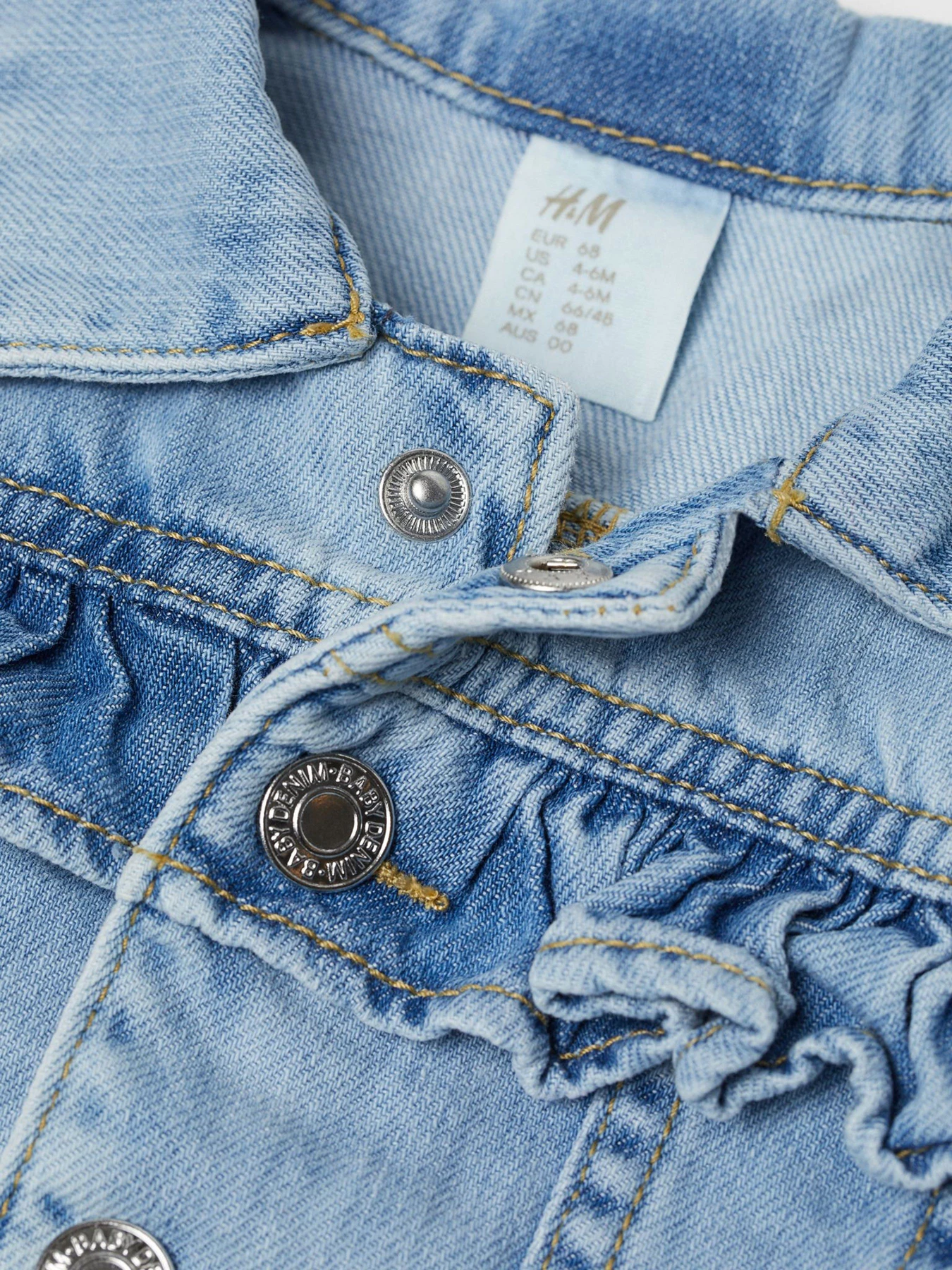 Куртки та дублянки H&M модель 0694561_с.синій Куртки та дублянки H&M модель 0694561_с.синій Фото