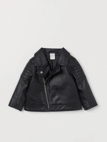 Куртки и дубленки H&M модель 0864547_чорний Фото