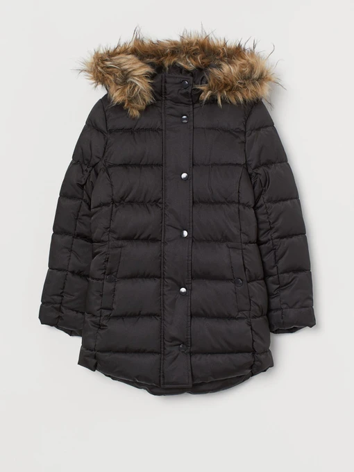 Куртки и дубленки H&M модель 0872135_чорний Фото