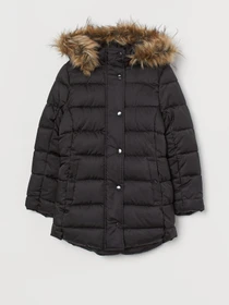 Куртки и дубленки H&M модель 0872135_чорний Фото