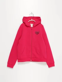 Куртки та дублянки H&M модель 0508932_рожевий Фото