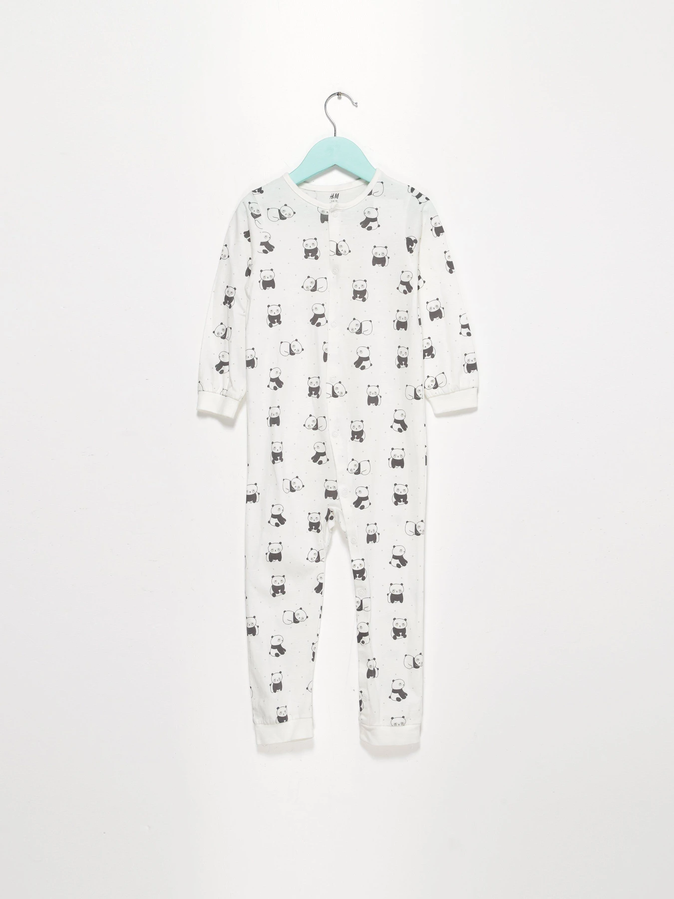 Одяг для немовлят H&M модель 0769102_білий з чорним Фото