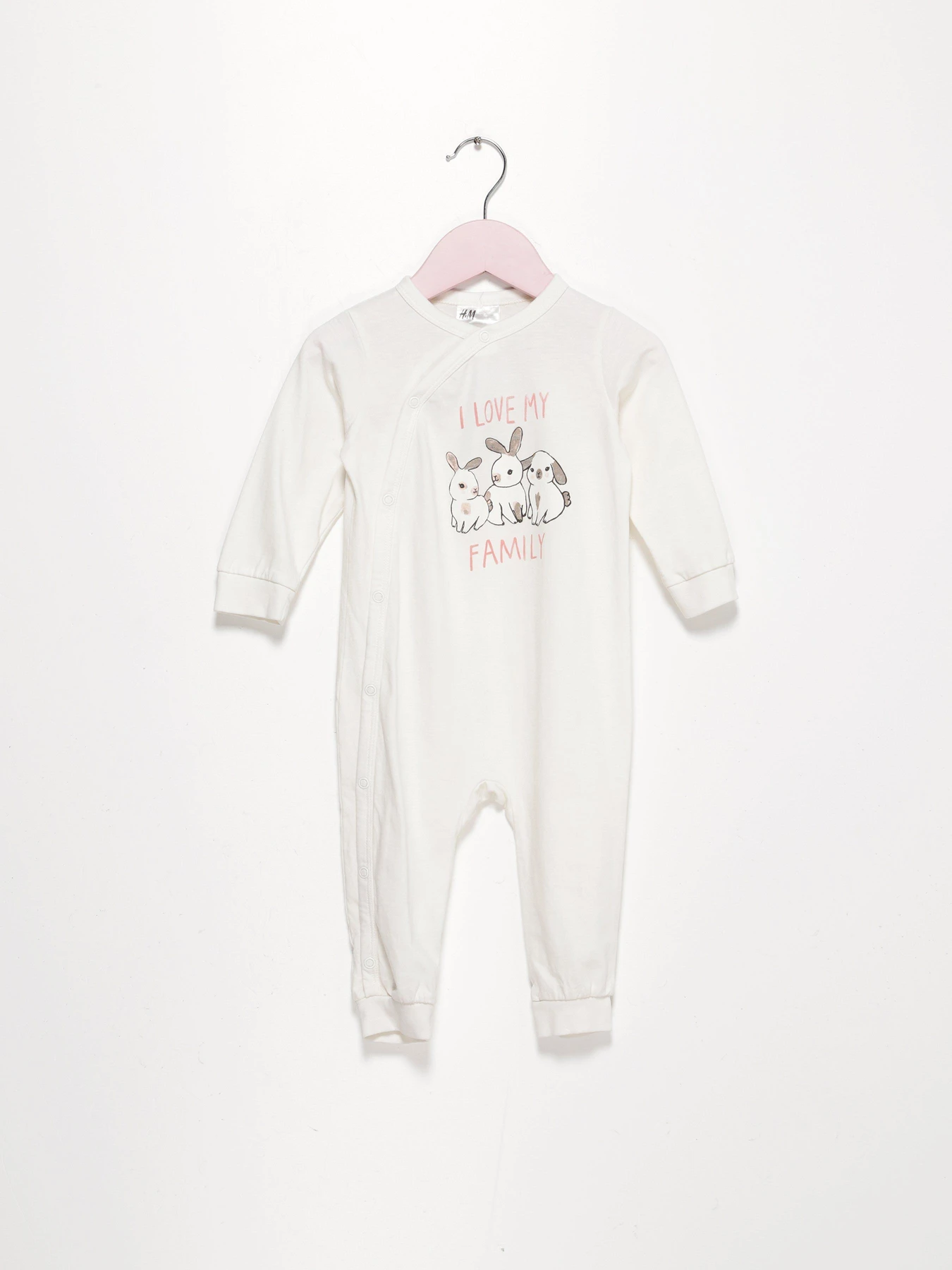 Одяг для немовлят H&M модель 0769102_білий комб. Фото