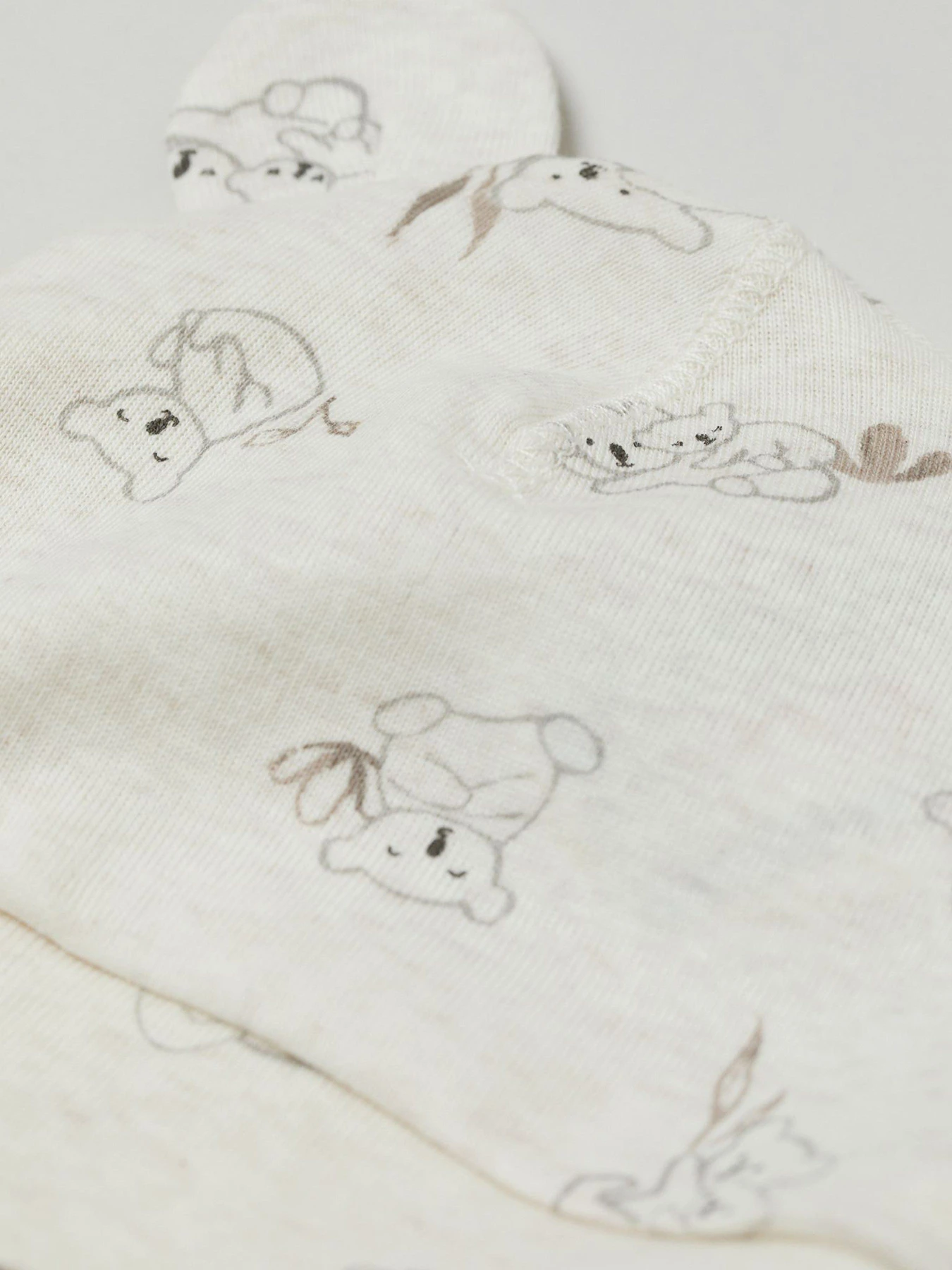 Одяг для немовлят H&M модель 0814299_білий з сірим Фото