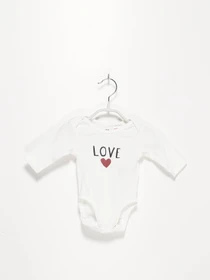 Одяг для немовлят H&M модель 0814299_білий комб. Фото