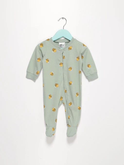 Одяг для немовлят H&M модель 0310091_с.зелений комб. Фото