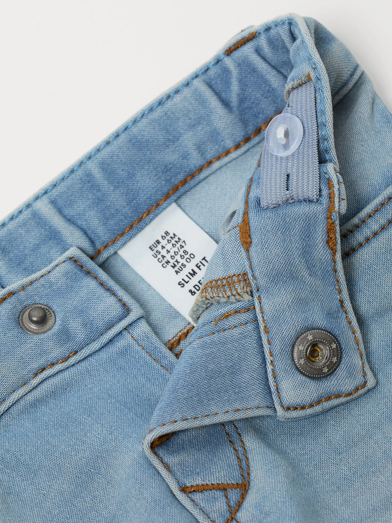 Джинси H&M модель 0746314_блакитний Фото